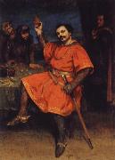 Gustave Courbet Louis Gueymard as Robert le Diable oil painting artist